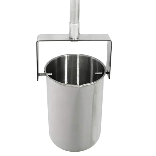 Échantillonneur d'eau télescopique réglable 7m avec bécher de 500ml 1000ml - 2