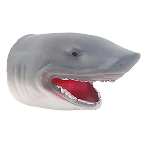 Image of Fashion My Day Kids Zoo Poly Animal Hand Glove Puppets Taletelling Toy Shark