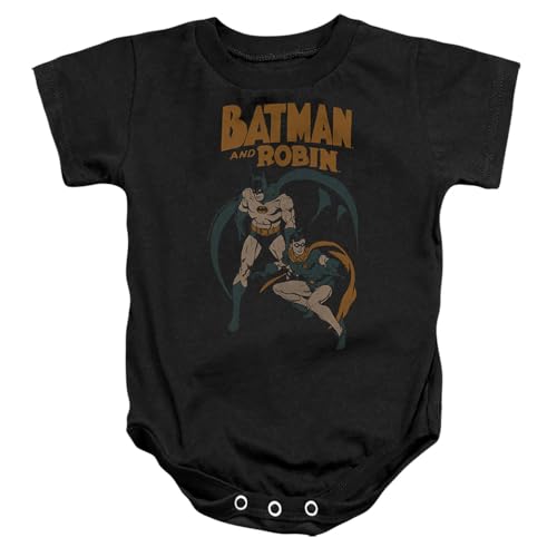 Popfunk Batman & Robin Vintage Team Unisex Infant Snap Suit for Baby