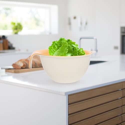 Colador plástico doble capa para frutas y verduras miniatura 4