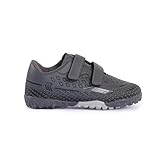 Kids Football Boots Boys & Girls – Astro Turf Trainers, Lightweight & Breathable Sports Shoes for Children, Infants & Juniors (Grey, Junior 11)