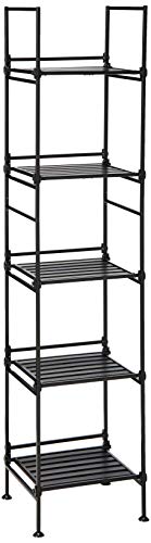 Neu Home Storage Shelf, 5-Tier Square, Espresso