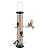 TrampgiK Bird Feeders Premium Hard Plastic for Wild Bird Feeder for Outdoors Hanging,Humming Bird Feeder,14 Inch 6 Port Black,Pack of 1
