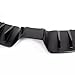 Fit for Premium Mustang 2015-2017 Rear Bumper Lip Diffuser w/Side Valance