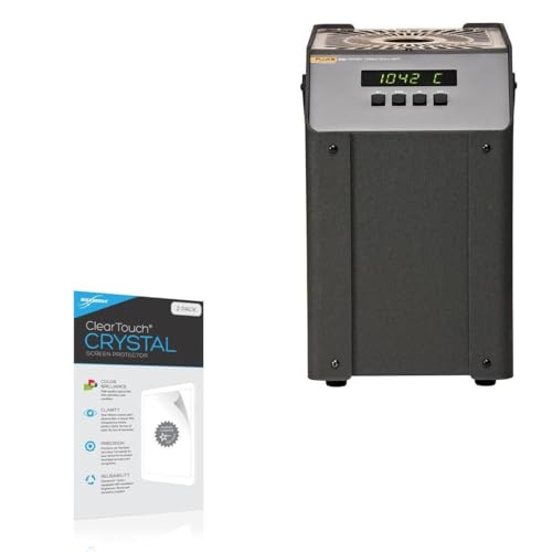 BoxWave Screen Protector Compatible with Fluke Calibration 9150 - ClearTouch Crystal (2-Pack), HD Film Skin - Shields from Scratches
