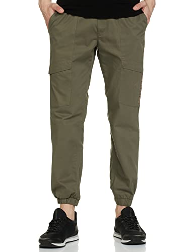 Image of Amazon Brand - Symbol Men Carrot Stretchable Cargo Jogger Pants | Chinos | Casual Trousers