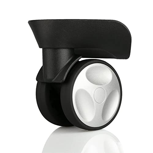 Luggage Wheels,Universal Luggage Casters,1 Pair Luggage Wheel Replacement Spare Spinner Caster for Suitcase Wheel Repair (W155)2