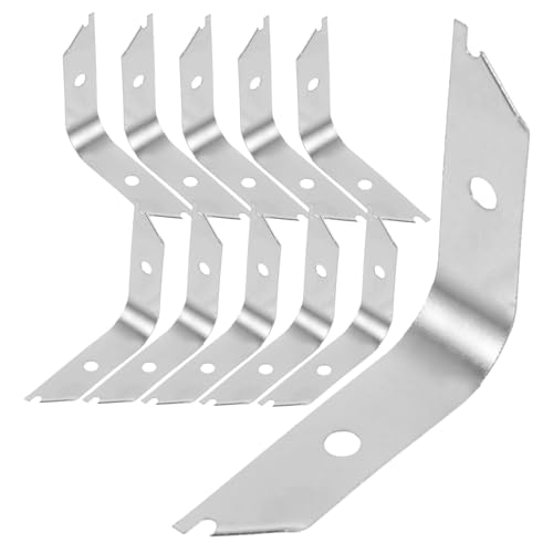 Image of 50pcs Spring Clips for Picture Frames Backing Plates for Easy Hanging Multi-use Art Display Hardware Smooth and Wear-Resistant Design
