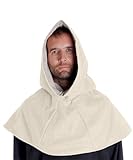 HEMAD Cappuccio medievale - Feltro di Lana – Beige