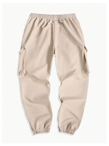 GORGLITTER Men's Japanese Pants Graphic Cargo Joggers Pants Stacked Sweatpants Y2K Streetwear2