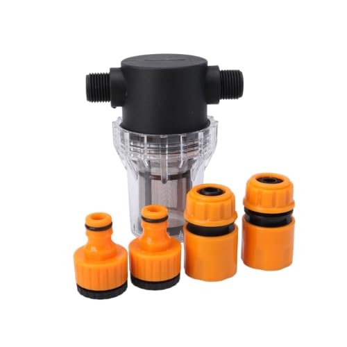 Filtro de manguera de jardín con conector rápido para un riego eficiente y sin impurezas 7