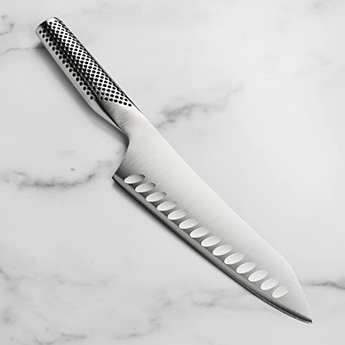 Image of Global 7 inch Asian Chef's Knife with Hollow Edge