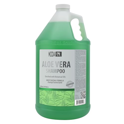 MODA Shampoo - Moisturizing Shampoo for All Hair Types - 128Oz, Professional - Deeply Cleanses and...