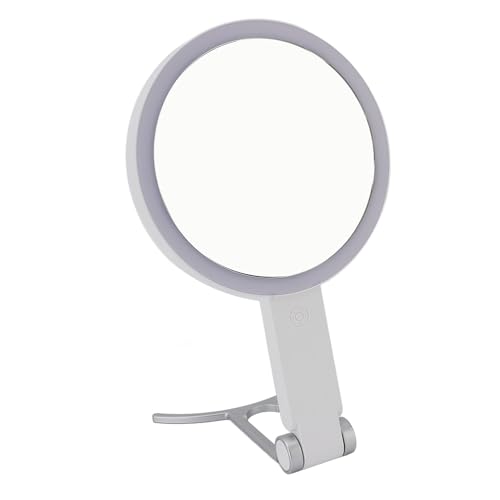 Espejo de maquillaje con luces y aumento 10X miniatura 3