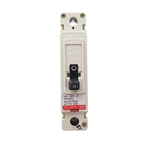 Cutler Hammer FD1030 Circuit Breaker, 277-Volt, 1-Pole, 30-Amp, Type FD