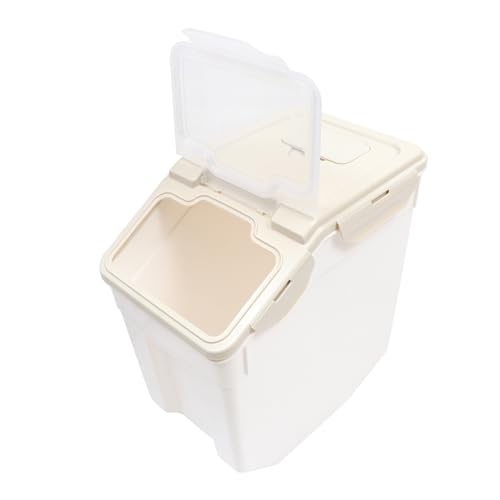 FONDOTIN Dog Food Containers Sealing Lid Pet Food Storage Bin Large Airtight Storage Barrel for Cats and Dogs