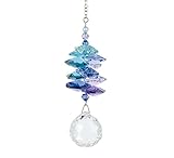 Tierra Zen CR03 Cascade de Cristal Clair de Lune Mobile Transparent 12 cm