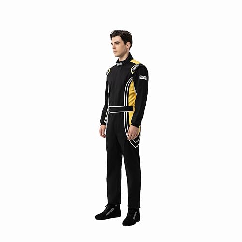 J-RACING SFI 3.2A/ 1 racing suit cotton fire retardant one piece single layer (XLarge)