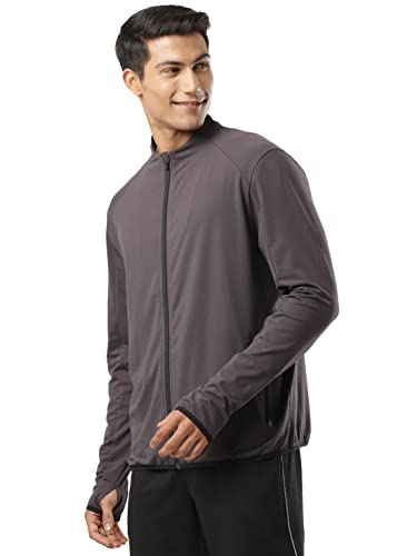 Image of Jockey SP17 Men's Soft Touch Microfiber Elastane Stretch Thumbhole Jacket with Stay Dry Treatment