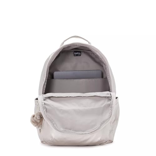 Image of Kipling Women's Seoul 15 inch Laptop Backpack, Durable, Roomy with Padded Shoulder Straps, Built-In Protective Sleeve