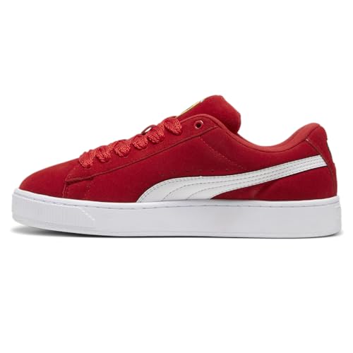 PUMA Mens Sf Suede XL Lace Up Sneakers Shoes Casual - Red3