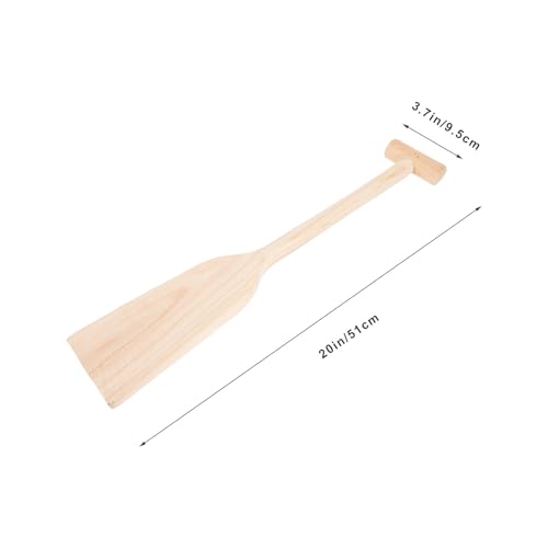 Paleta de madera para bote unisex ligera y resistente BESPORTBLE 2