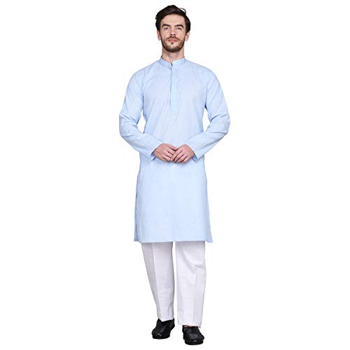 Image of Jagdish GARMENTS Cotton Trendy Embroidery Kurta for Men for Festive