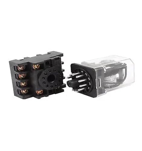 Relais de puissance JTX-3C triphasé 3PDT 3NO 3NC pour commande DC 24V - 3