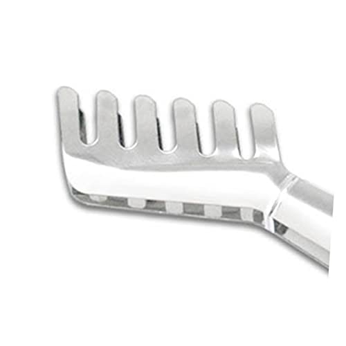 Zerodeko Pince à Spaghetti Acier Ustensile De Cuisine Pour Pâtes Et Salades Design Ergonomique Facile à Utiliser Pour Barbecue Et Repas