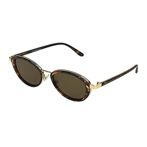 Foster Grant Womens 1920’s Sunglasses, Brown, 51mm US