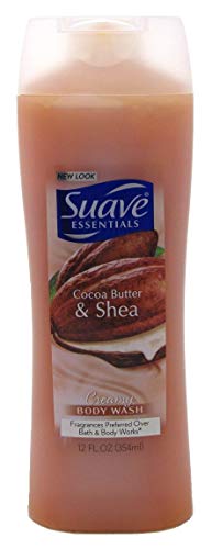 Suave Naturals Body Wash 12 Ounce Cocoa Butter & Shea (354ml) (3 Pack)