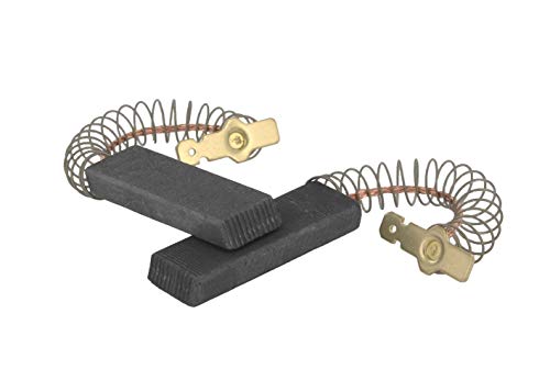 DEKAROX 2 x Motorkohlen 12,3x4,8x35mm 4,8mmAMP für Bosch Siemens 154740 00154740 für Waschmaschine Waschtrockner wie iQ100 iQ300 iQ500 iQ800 Maxx Logixx Classicc Extraklasse Serie 2 Serie 4
