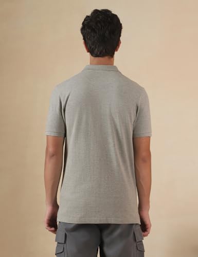 Image of FYLTR Men's Slim Fit Polo T-Shirt with Contrast Tipping Collar - Soft Handfeel | Casual T-Shirts for Men