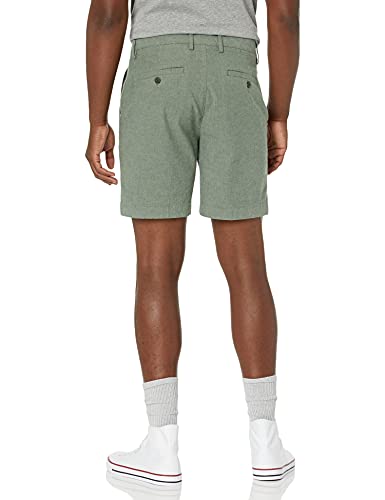 Image of Amazon Essentials Men's Slim-Fit 7 inch Lightweight Comfort Stretch Oxford Shorts with Tapered Leg