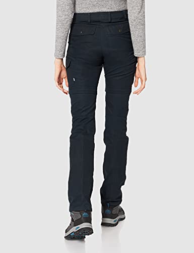 Fjällräven Damen Karla Pro Zip-Off Hose, Dark Navy, 38
