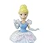 Disney Princess Cinderella Collectible Doll with Glittery Blue & White One-Clip Dress, Royal Clips Fashion Toy