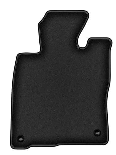 Tapis conducteur pour Honda Civic XI Hybrid en velours noir Durban dès 2022
