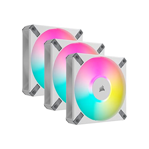 Corsair AF120 & AF140 RGB & ファンコンセット Corsair iCUE AF120 RGB Elite 120mm PWM Triple Fan Kit
