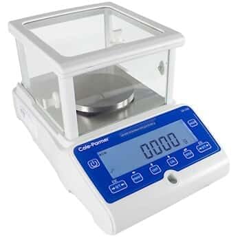 Cole-Parmer Toploading Precision Balance, 4200g Capacity x .01g Readability, External Calibration