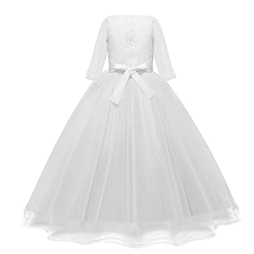 TTYAOVO Girls Embroidery Prom Gowns Luxury Wedding Birthday Party Princess Long Dress3