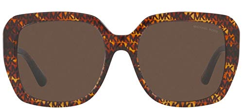 Michael Kors 0MK2140 Woman Sunglasses Mk Logo Print Tortoise Frame thumb #1