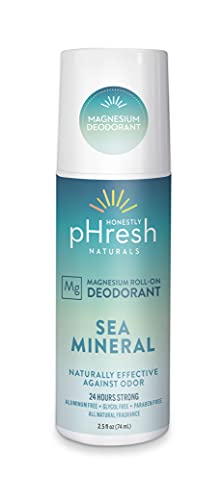 Honestly pHresh Magnesium Roll-On Deodorant, Sea Mineral