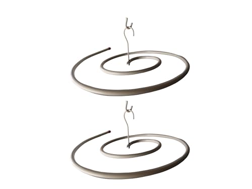 GLITZ®️ Set of 2 Round Clothes Drying Stands | Laundry Hangers fo...