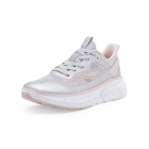 Image of Red Tape Sports Shoes for Women's- Neon Green Lace-Up, Shape Adjustable Sports Athleisure Shoes, Perfect for Walking & Running