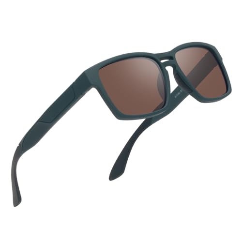 Image of Face Shadow Polarized Fishing Sunglasses for Men Lightweight Sun Glasses TR90 UV Protection for Driving Cycling Golf