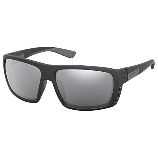 Leupold Payload Performance Eyewear with Matte Black Frames and Shadow Gray Flash Polarized Lenses