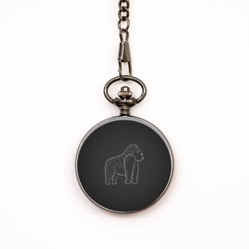 Elephant Kid's Drawing Pocket Watch | Animal Charm Pocket Watch. Never Fade. Adjustable. Family Pocket Watch. Christmas for him&her. Unique for Birthday, Valentine, Congratulations.