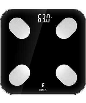 Báscula inteligente para peso corporal y porcentaje de grasa  Monitorea músculos, composición corporal y análisis de salud  Báscula digital de baño