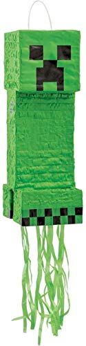 Unique Minecraft 3D Party Pinata, 1ct, Multicolor, One Size (64225)