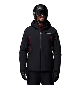 Columbia Liftline Jacke, Langlebige Wasserdichtigkeit, Atmungsaktives Material, Thermoreflexion, Leichte Wärme, Verstellbare Kapuze, Schneefang, Flexibles Gewebe, Geräumige Taschen - Herren